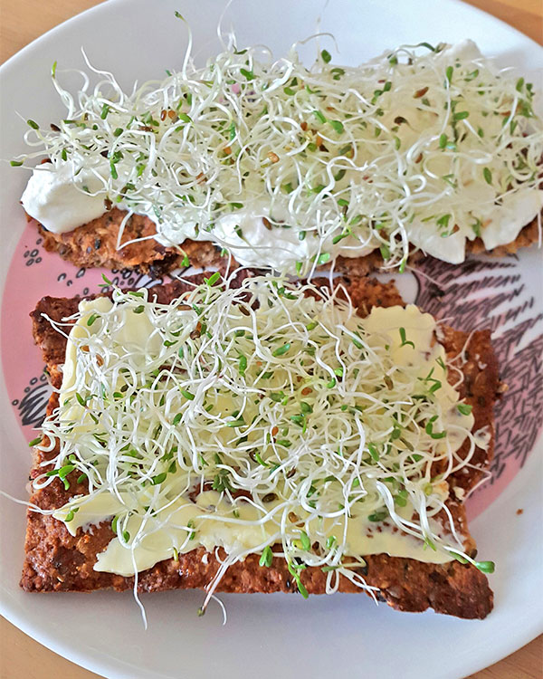 Sprossenbutterbrot