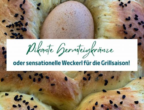Pikante Germteigkränze